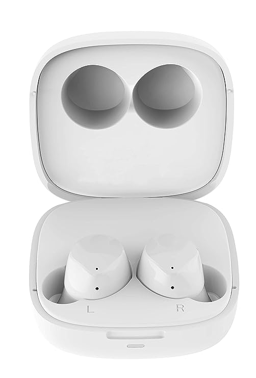 Tecno Hipods H2 True Wireless in Ear Earphones (TWS- White) with Mic, Real Stereo Sound, 24 Hrs of Music, BT 5.0, IPX4 Water Resistance, Noise Cancellation and Smart Touch Controls Tecno Hipods H2 True Wireless in Ear Earphones (TWS- White) with Mic, Real Stereo Sound, 24 Hrs of Music, BT 5.0, IPX4 Water Resistance, Noise Cancellation and Smart Touch Controls